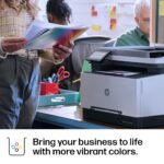 HP - LaserJet Pro MFP 3301sdw Wireless AI-Enabled Color All-in-One Laser Printer - White - Image 14
