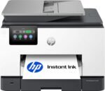 HP - OfficeJet Pro 9135 Wireless All-in-One Inkjet Printer, Scanner, Copier, AI-Enabled with 3 Months of Instant Ink - White