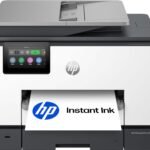 HP - OfficeJet Pro 9135 Wireless All-in-One Inkjet Printer, Scanner, Copier, AI-Enabled with 3 Months of Instant Ink - White