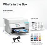 Epson - EcoTank ET-4950 Wireless All-in-One Color Supertank Inkjet Printer - White - Image 7