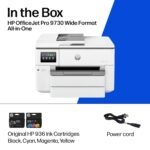 HP - OfficeJet Pro 9730 Wireless Wide Format All-in-One Inkjet Printer, Scanner, Copier, AI-Enabled with 3 Mos of Instant Ink - White - Image 10