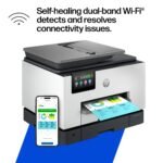 HP - OfficeJet Pro 9135 Wireless All-in-One Inkjet Printer, Scanner, Copier, AI-Enabled with 3 Months of Instant Ink - White - Image 13