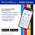 Brother - MFC-L3780CDW Wireless Digital Color All-in-One Printer with Laser Quality Output, Great for Business - White - Image 6