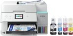 Epson - EcoTank ET-4950 Wireless All-in-One Color Supertank Inkjet Printer - White - Image 8