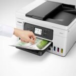 Canon - MAXIFY Megatank GX4020 Wireless All-In-One Supertank Inkjet Printer with Fax - White - Image 6