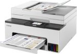 Canon - MAXIFY GX2020 Megatank Wireless All-In-One Supertank Inkjet Printer - White - Image 2
