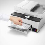 Canon - MAXIFY GX2020 Megatank Wireless All-In-One Supertank Inkjet Printer - White - Image 3