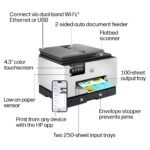 HP - OfficeJet Pro 9135 Wireless All-in-One Inkjet Printer, Scanner, Copier, AI-Enabled with 3 Months of Instant Ink - White - Image 5