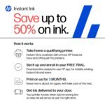 HP - OfficeJet Pro 9730 Wireless Wide Format All-in-One Inkjet Printer, Scanner, Copier, AI-Enabled with 3 Mos of Instant Ink - White - Image 6