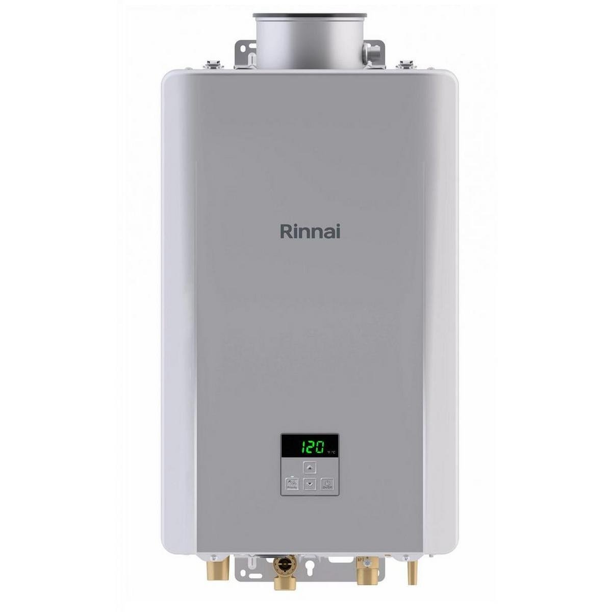 9885610-1.jpg Rinnai RE Series 180 MBH Indoor Non-Condensing Propane Gas Tankless Water Heater - Image 1
