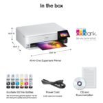 Epson - EcoTank Photo ET-8550 All-in-One Wide-format Supertank Printer - White - Image 5