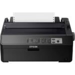 Epson - LQ-590II N 24-pin Dot Matrix Printer - Energy Star - 584 cps Mono - 8.50" Width x 11" Length - USB - Monochrome - Image 8