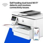 HP - OfficeJet Pro 9730 Wireless Wide Format All-in-One Inkjet Printer, Scanner, Copier, AI-Enabled with 3 Mos of Instant Ink - White - Image 13