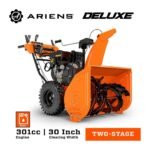 Ariens Deluxe 30 in. 301cc Electric Start 2-Stage Self-Propelled Gas Snow Blower with Heated Handgrips and LED Headlights 921071