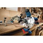 Bosch 15 Amp 12 in. Corded Dual-Bevel Sliding Glide Miter Saw with 60 Tooth Saw Blade GCM12SD - Image 9