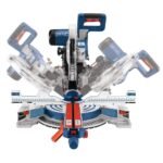 Bosch 15 Amp 12 in. Corded Dual-Bevel Sliding Glide Miter Saw with 60 Tooth Saw Blade GCM12SD - Image 4