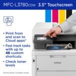 Brother - MFC-L3780CDW Wireless Digital Color All-in-One Printer with Laser Quality Output, Great for Business - White - Image 7