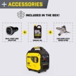 Champion Power Equipment 4500/3250-Watt Recoil Start Gasoline/Propane Powered Dual Fuel Inverter Generator with Quiet Technology and CO Shield 201531 - Image 10