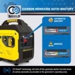 Champion Power Equipment 4500/3250-Watt Recoil Start Gasoline/Propane Powered Dual Fuel Inverter Generator with Quiet Technology and CO Shield 201531 - Image 3