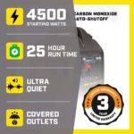Champion Power Equipment 4500/3250-Watt Recoil Start Gasoline/Propane Powered Dual Fuel Inverter Generator with Quiet Technology and CO Shield 201531 - Image 2