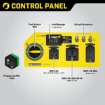 Champion Power Equipment 5300/4250-Watt Recoil Start Dual Fuel Portable Generator w/ Free 3-Year Warranty for RV and Home 201279 - Image 3