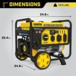 Champion Power Equipment 5300/4250-Watt Recoil Start Dual Fuel Portable Generator w/ Free 3-Year Warranty for RV and Home 201279 - Image 7