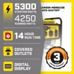 Champion Power Equipment 5300/4250-Watt Recoil Start Dual Fuel Portable Generator w/ Free 3-Year Warranty for RV and Home 201279 - Image 2