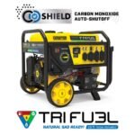 Champion Power Equipment 11,500/9200-Watt Electric Start Tri Fuel Portable Generator w/ Free 3-Year Warranty for Home Backup and Storm Prep 201412