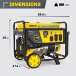 Champion Power Equipment 7850/6250-Watt Recoil Start Dual Fuel Portable Generator w/ Free 3-Year Warranty for Home Backup and Storm Prep 201463 - Image 5