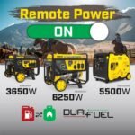 Champion Power Equipment 7850/6250-Watt Recoil Start Dual Fuel Portable Generator w/ Free 3-Year Warranty for Home Backup and Storm Prep 201463 - Image 15