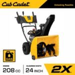Cub Cadet 2 in. x 24 in. 208 cc Electric Start Gas 2-Stage Snow Blower 2X 24"