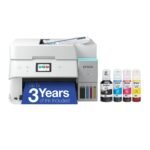 Epson - EcoTank ET-4950 Wireless All-in-One Color Supertank Inkjet Printer - White