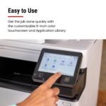 Canon - imageCLASS MF753Cdw  II Wireless  Duplex Color All-In-One Laser Printer with Fax and 50-Sheet ADF - White - Image 4