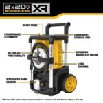 DEWALT 20V MAX 1600 PSI 1.2 GPM Cold Water Cordless Pressure Washer Kit with (2) FLEXVOLT 12 Ah Batteries and (2) Chargers DCPW1600Y2 - Image 2