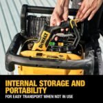 DEWALT 20V MAX 1600 PSI 1.2 GPM Cold Water Cordless Pressure Washer Kit with (2) FLEXVOLT 12 Ah Batteries and (2) Chargers DCPW1600Y2 - Image 6