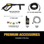 DEWALT 4200 PSI 4.0 GPM Belt Drive Gas Pressure Washer, Honda GX390 Engine, Commercial Cold Water Power Cleaner DH4240B - Image 3