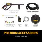 DEWALT 3500 PSI 2.5 GPM Gas Pressure Washer with Surface Cleaner, Heavy-Duty Commercial Cold Water Power Washer DXPW61249S - Image 3