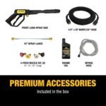 DEWALT 3100 PSI 2.3 GPM Gas Pressure Washer with Maintenance-Free Pump Reliable Residential Cold Water Power Washer DXPW61403-S - Image 7