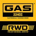 DEWALT 28 in. 224cc E-GOV Engine 3-in-1 Gas RWD Self-Propelled Lawn Mower with High Rear Wheels DW12ABW6RK039 - Image 13