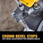 DEWALT 60V Lithium-Ion 12 in. Cordless Sliding Miter Saw (Tool Only) DCS781B - Image 8