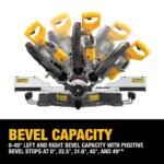 DEWALT 60V Lithium-Ion 12 in. Cordless Sliding Miter Saw (Tool Only) DCS781B - Image 5