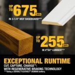 DEWALT 60V Lithium-Ion 12 in. Cordless Sliding Miter Saw Kit with 9.0Ah Battery Pack DCS781X1 - Image 5