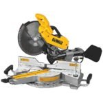 DEWALT 15 Amp Corded 12 in. Double Bevel Sliding Compound Miter Saw w/Blade Wrench, Material Clamp & Compact Miter Saw Stand DWS779WDWX724 - Image 4