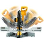 DEWALT 15 Amp Corded 12 in. Double Bevel Sliding Compound Miter Saw and 32-1/2 in. x 60 in. Rolling Miter Saw Stand DWS779WDWX726 - Image 10