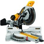 DEWALT 15 Amp Corded 12 in. Double Bevel Sliding Compound Miter Saw and 32-1/2 in. x 60 in. Rolling Miter Saw Stand DWS779WDWX726 - Image 9