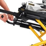 DEWALT 15 Amp Corded 12 in. Double Bevel Sliding Compound Miter Saw and 32-1/2 in. x 60 in. Rolling Miter Saw Stand DWS779WDWX726 - Image 6