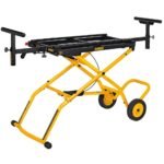 DEWALT 15 Amp Corded 12 in. Double Bevel Sliding Compound Miter Saw and 32-1/2 in. x 60 in. Rolling Miter Saw Stand DWS779WDWX726 - Image 7