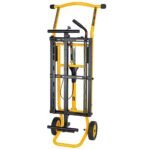 DEWALT 15 Amp Corded 12 in. Double Bevel Sliding Compound Miter Saw and 32-1/2 in. x 60 in. Rolling Miter Saw Stand DWS779WDWX726 - Image 4