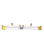 DEWALT 15 Amp Corded 12 in. Double Bevel Sliding Compound Miter Saw and Heavy Duty Miter Saw Stand with Wrench & Material Clamp DWS780WDWX723 - Image 11