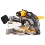 DEWALT 15 Amp Corded 12 in. Double Bevel Sliding Compound Miter Saw and Heavy Duty Miter Saw Stand with Wrench & Material Clamp DWS780WDWX723 - Image 12
